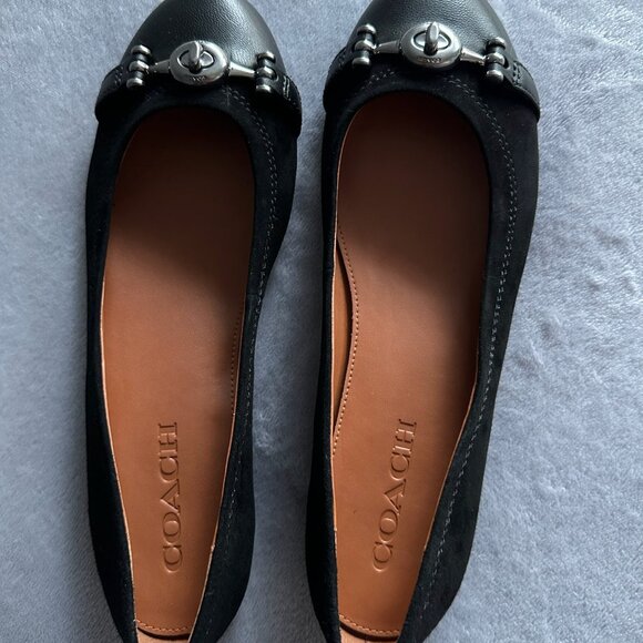 Coach Black Leila Ballet Flats - Picture 4 of 4